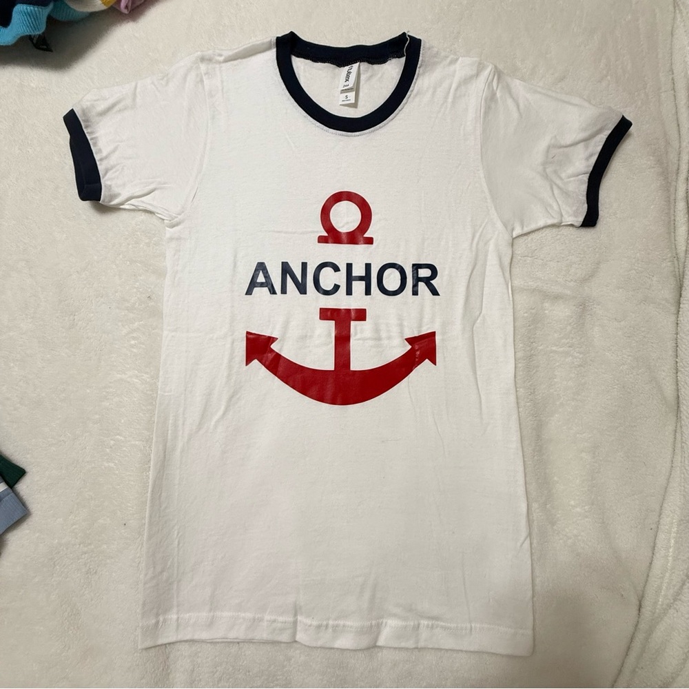 One Piece Anchor Tee Monkey D Luffy